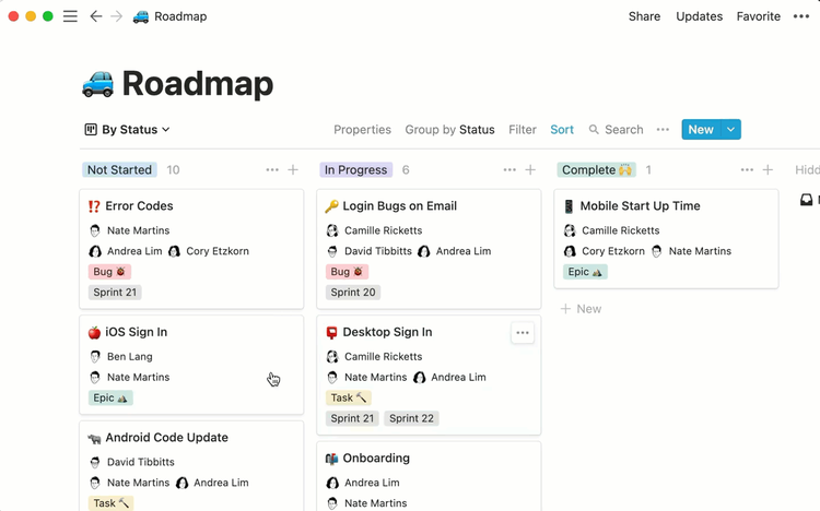 Try Notion or Trello for kanban—it’s great whenever you need a quick refresher on how your project is going!